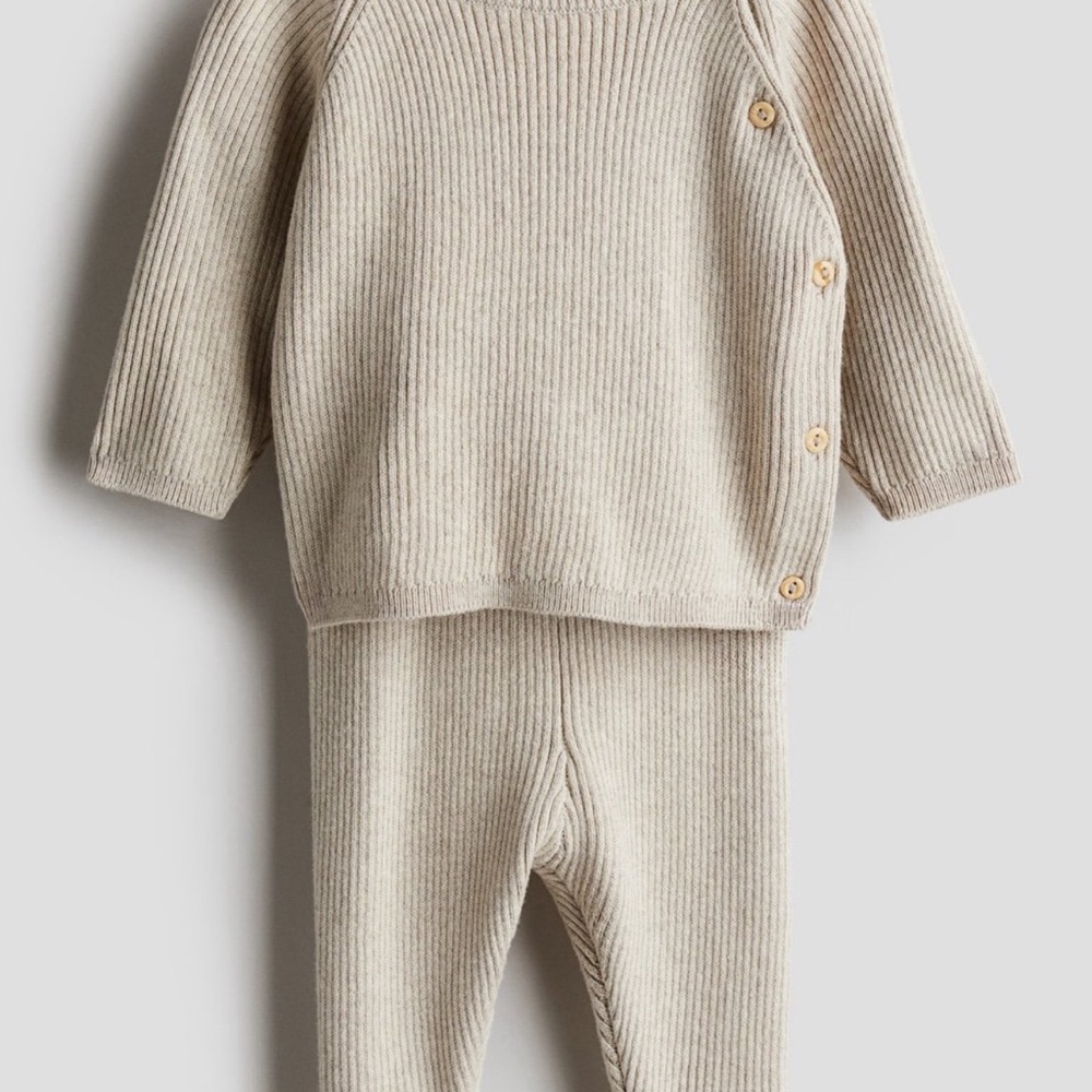 H&M BABY 2-PIECE COTTON SET
